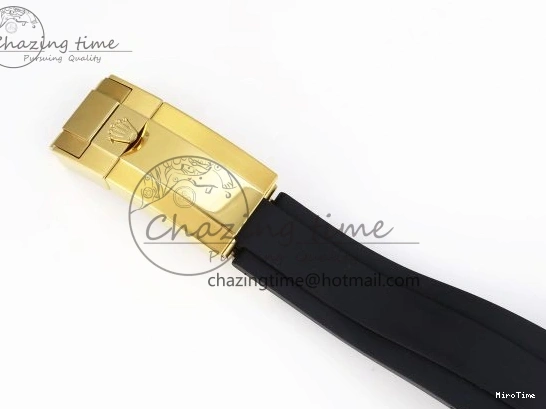 MiroTime 0308 StreetReady DAYTONA 116518 APSF 1:1 BEST EDITION BLACK DIAMONDS DIAL ON OYSTERFLEX RUBBER STRAP SH 1780